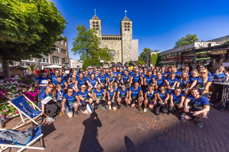 15.05.2025 Unna - AOK Firmenlauf rund um Unna - Upletics Dortmund - Run - Joggen - 5 km durch Unna - Firmenevent -   Copyright Stephan Schuetze