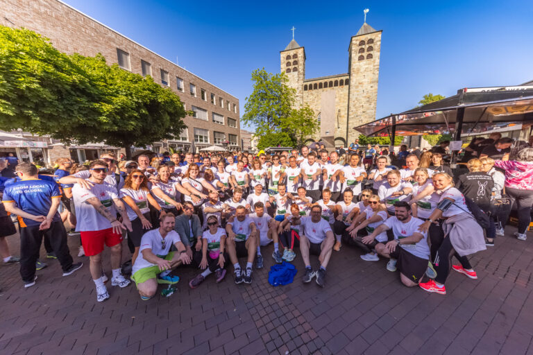 15.05.2025 Unna - AOK Firmenlauf rund um Unna - Upletics Dortmund - Run - Joggen - 5 km durch Unna - Firmenevent -   Copyright Stephan Schuetze