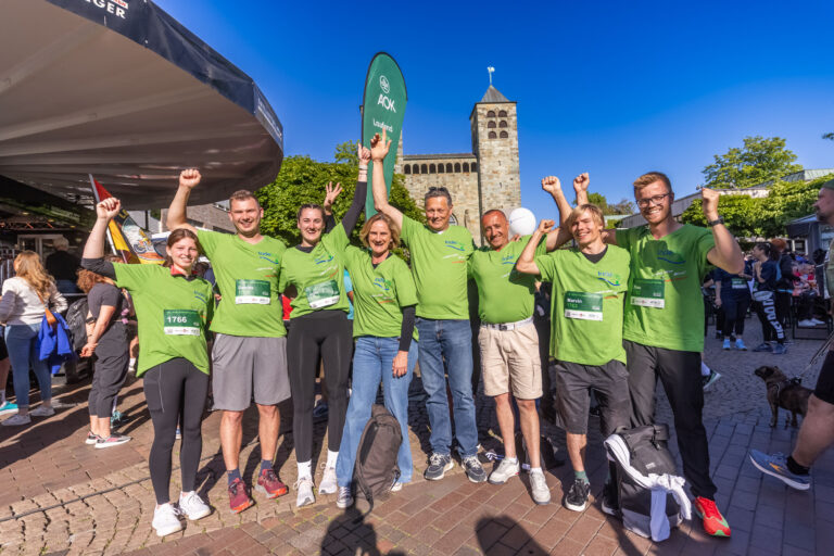 15.05.2025 Unna - AOK Firmenlauf rund um Unna - Upletics Dortmund - Run - Joggen - 5 km durch Unna - Firmenevent -   Copyright Stephan Schuetze