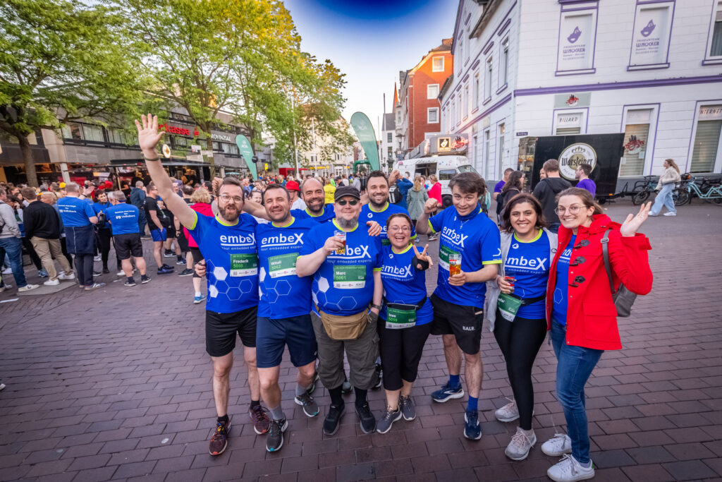 15.05.2025 Unna - AOK Firmenlauf rund um Unna - Upletics Dortmund - Run - Joggen - 5 km durch Unna - Firmenevent -   Copyright Stephan Schuetze